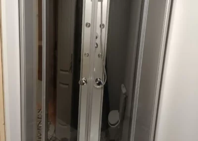 Douche du gîte 6 personnes Aux Champs des Amours