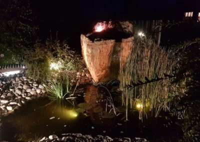 Gîtes Aux Champs des Amours illuminés