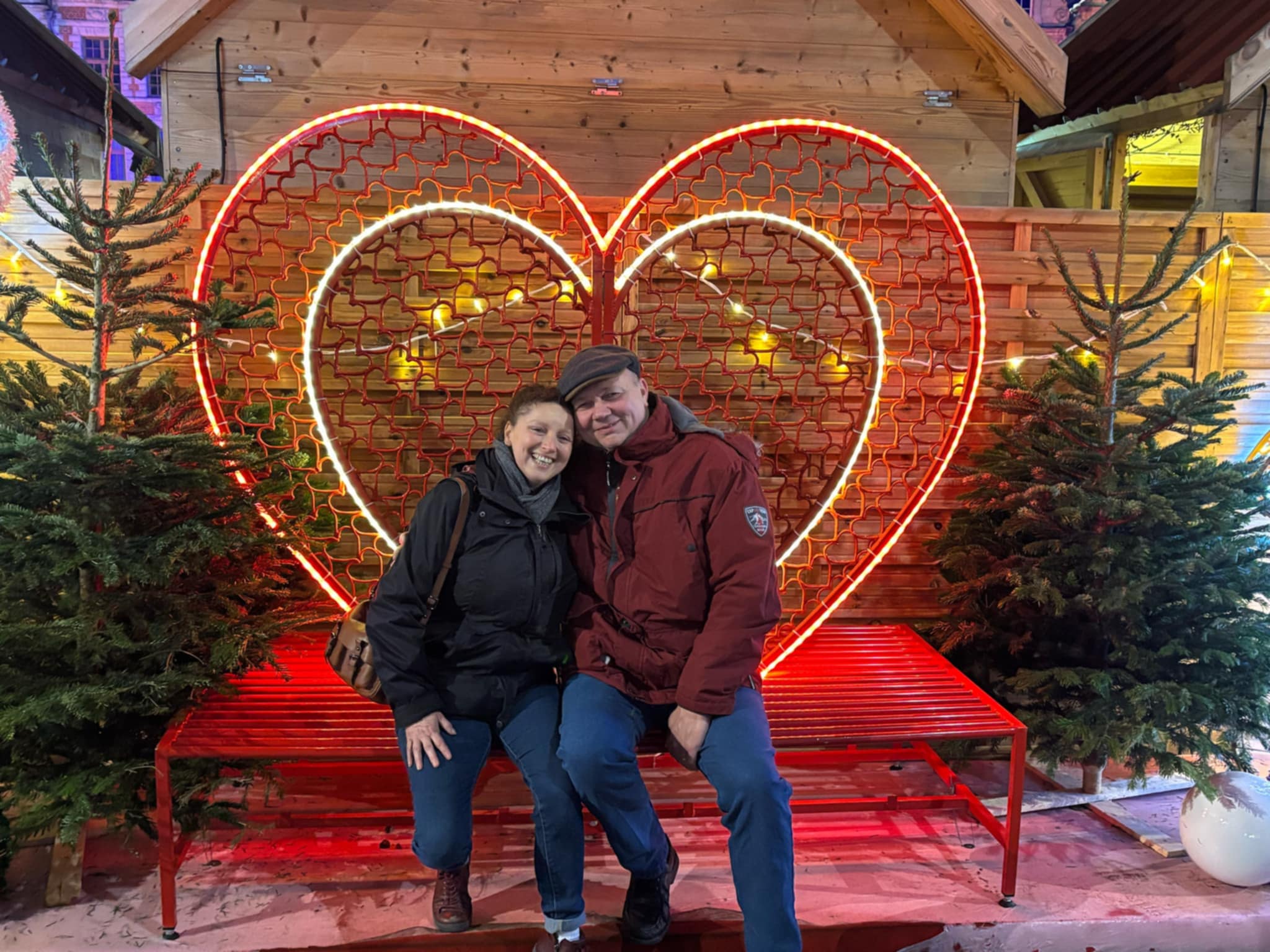 Ingrid et Lawrence, vos hôtes des gîtes Aux Champs des Amours